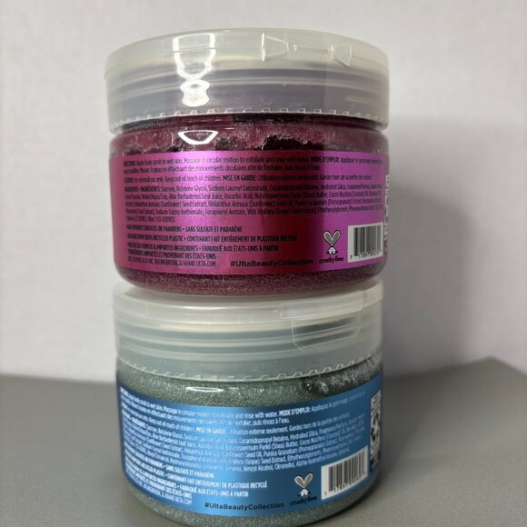 UltaBeauty Scented Body Scrub Soft Cotton Coton Doux & Juicy Berry Baie Juteuse - Picture 2 of 3